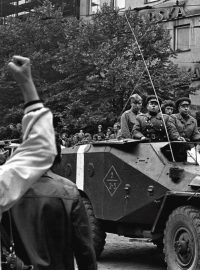 21. srpen 1968 na Václavském náměstí