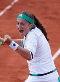 Jelena Ostapenková na French Open