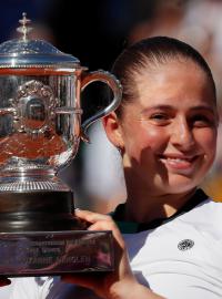 Vítězka Roland Garros Jelena Ostapenková
