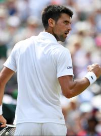 Novak Djokovič porazil ve druhém Wimbledonu kole Adama Pavláska.