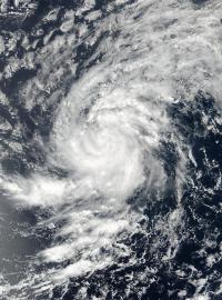 Satelitní snímek hurikánu Irma z 30. srpna 2017