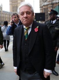 Šéf britské Dolní sněmovny John Bercow na archivním snímku z listopadu 2018.