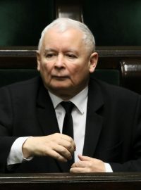 Předseda polské vládnoucí strany Právo a spravedlnost Jarosław Kaczyński na prosincovém snímku ze Sejmu