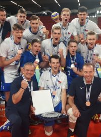 Čeští juniorští volejbalisté mají stříbro z mistrovství Evropy i jsou účast na MS