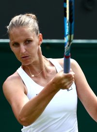 Karolína Plíšková ve Wimbledonu