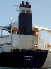 Tanker Adrian Darya-1 (do zadržení u Gibraltaru pojmenovaný Grace 1)