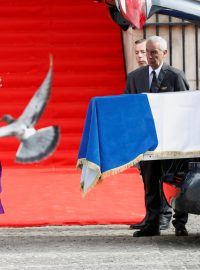 Pohřeb zesnulého francouzského politika Jacquese Chiraca