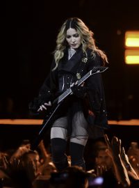 Madonna na koncertě v Miami v lednu 2016.