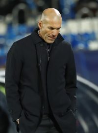 Trenér fotbalistů Realu Madrid Zinedine Zidane