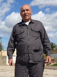 Ibráhím Abú Awad, starosta palestinské obce Fasá´il