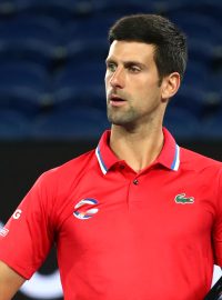 Novak Djjokovič na ATP Cupu