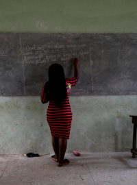 Nigérie, škola, ilustrační foto