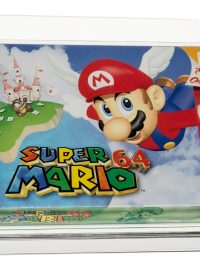 Nerozbalená videohra Super Mario 64 z roku 1996 od japonské společnosti Nintendo se v Dallasu vydražila za 1,56 milionu dolarů (33,8 milionu Kč)