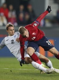 Čeští fotbalisté hrají s Estonskem