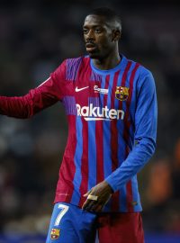 Ousmane Dembélé v dresu Barcelony