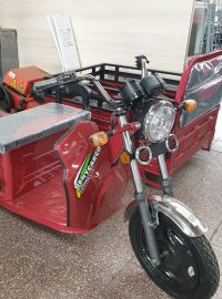 Motorka, která poslouží jako základ pro motokavárnu Charty Opava