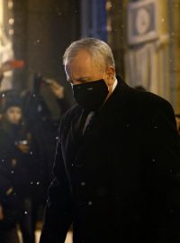 Americký velvyslanec v Rusku John Sullivan opouští sídlo ruského ministerstva zahraničí v Moskvě