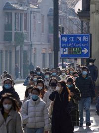 Opatření proti šíření koronaviru v Šanghaji