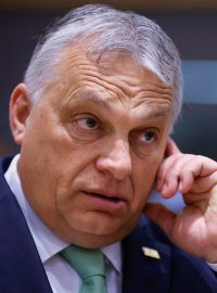 Viktor Orbán na summitu unijních lídrů