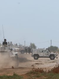 Mírové jednotky OSN v Nakuře u hranic s Izraelem v jižním Libanonu