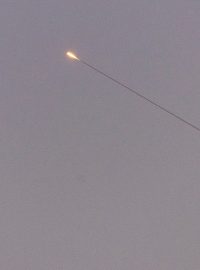 Raketa vypálená z Pásma Gazy (ilustrační foto)
