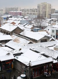 Teploty v Pekingu mají o víkendu klesnout až na minus 18 stupňů Celsia