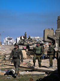 Izraelská armáda v pásmu Gaza