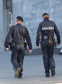 Rakouská policie ve Vídni (Ilustrační snímek)