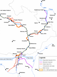 Plánovaný kanál Dunaj-Odra-Labe