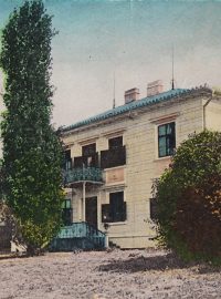 Vila Bellevue na dobové pohlednici