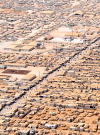 Uprchlický tábor v Jordánsku (ilustrační foto)