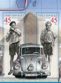 Česká pošta začne prodávat známky s postavami Zikmunda a Hanzelky