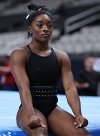 gymnastka a olympijská vítězka Simone Bilesová
