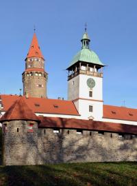 Státní hrad Bouzov, jedna z nejnavštěvovanějších moravských památek.