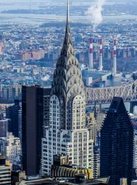 Legendární mrakodrap Chrysler Building je na prodej.