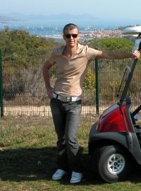 Jiří Syrovátka v Saint-Tropez v říjnu 2007.