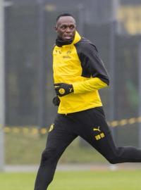 Usain Bolt v dresu Dortmundu