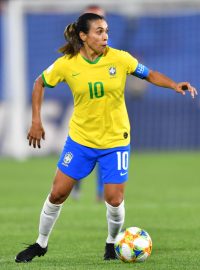 Brazilská fotbalistka Marta