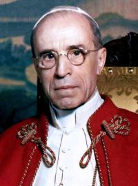 Portrét papeže Pia XII. někdy mezi rok 1938 a 1958