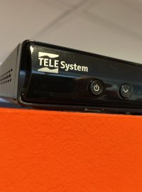 Set-top box pro příjem nového standardu vysílání DVB-T2 (ilustrační snímek)