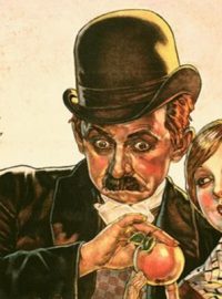 plakát k filmu Milenky starého kriminálníka (1927)