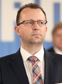 Předseda svazu Martin Malík na valné hromadě.