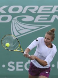 Kristýna Plíšková na turnaji v Soulu