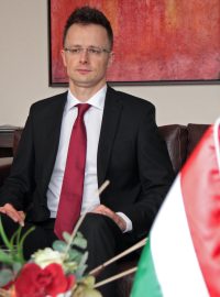 Maďarský ministr zahraničí Péter Szijjártó.