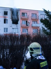 Hasiči zasahovali u požáru v České Lípě.