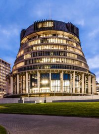 Budova novozélandského parlamentu