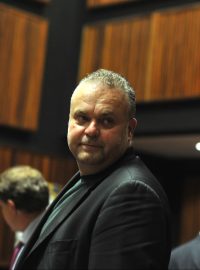 Radovan Krejčíř u soudu v Johannesburgu (2. prosince 2013)