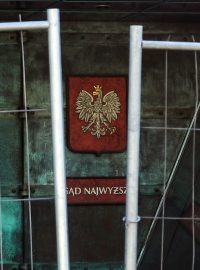 Sídlo polského nejvyššího soudu ve Varšavě.
