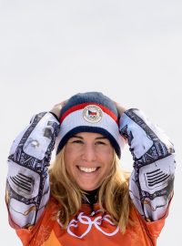 Ester Ledecká na zimních olympijských hrách v Pchjongčchangu