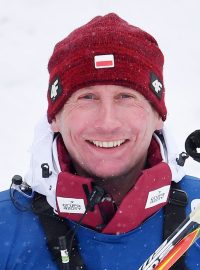 Lukáš Bauer trénuje polské běžce na lyžích